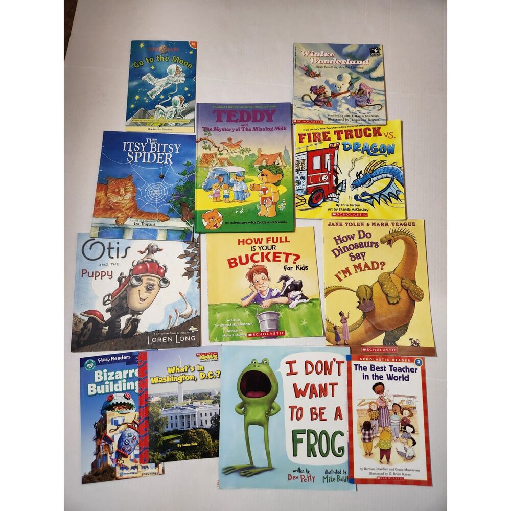 Children’s Mixed Book Bundle Read Aloud Learning